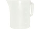 Messbecher Kunststoff, Transparent, Inhalt: 1,00 Liter
