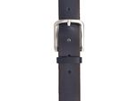 Vanzetti Pelle Cintura Classics 35Mm Belt W90 Marine Blu