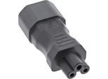 Inline® 16723B Adattatore Di Rete Iec 60320 C14 / C5, 3 Poli Iec / Notebook