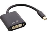 Inline® 17194S Adattatore Da Mini Displayport A Dvi Alluminio, Nero, 0,15 M