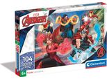 Puzzle Cle 104 Glitter The Avengers 20347