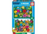 Educa Puzzle Monsieur Madame 2X20 Pezzi