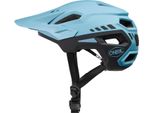 O`Neal Trailfinder Casco Split V.23, Casco Mtb, Colore:Blu Ghiaccio / Nero, Taglia:L/Xl (59-63 Cm)