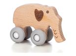Free2Play Elefante Di Legno A Cavallo