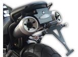 Porta Targa Zieger Classic Compatibile Con Yamaha MT-03 Bj 2006-14
