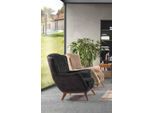 Poltrona 1 Posto Lounge Tessile Sedia Ad Ala Imbottita Di Lusso Divano Design Monoposto