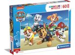 Clementoni Puzzle 60 Maxi Superkolor Paw Patrol 26591
