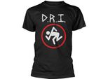 D.R.I. - Maglietta "Skanker"" Per Uomo/Donna Unisex PH736 (S) (Nero)"