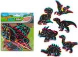 Trendhaus Dino Libro Da Colorare Gratta E Vinci 6 Pz. 957009