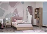 Kinderbett Kindermöbel Bett Bettrahmen Holz Rosa Kinderzimmer Modern