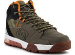 Dc Shoes Versatile Hi Wr Lace-Up Waterproof Leather Trainers Olive - 8 Regno Unito - 42 Eu - 9 Us