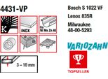 Lama Bimetallica Mps Fresata E Regolata Lunghezza Totale 200/Lunghezza Denti 180 Mm, Passo Dei Denti 1,8-2,5 Mm : 1,8-2,5 Mm : 200 Mm Lunghezza Totale: 200 Mm Passo Dei Denti: 1,8-2,5 Mm