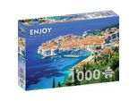 Enjoy Puzzle Città Vecchia Dubrovnik, Croazia 1000 Pezzi