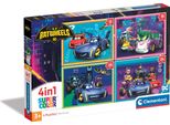Clementoni - Puzzle Batwheels Dc Comics 12 ElementóW - Oficjalny Produkt Premium