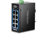 Trendnet TI-GLC80 Trendnet 8-Port Industrial Gigabit Din-Rail Mini Switch