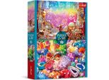 Trefl Trefl Puzzle Set Cosmos And Crystals, 2X500 Pcs