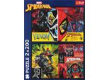 Puzzle Trefl 2X200 Pezzi Spiderman Giorno E Notte 13314