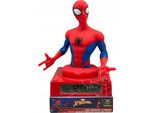 Kids Euroswan Spiderman 3D Luce Notturna Con Sveglia 86512