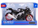 Modello Rmz Hobby 1:12 Apriliarsv4 Nero H-133 81338