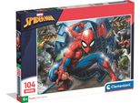 Puzzle Cle 104 Superkolor Spiderman 25044