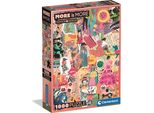 Clementoni - Compact 1000 Pieces - More Is More - Fashion & Design