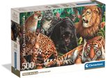 Puzzle Cle 500 Compact Wild Cats 35584