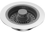 Inf Filtro Per Lavello In Acciaio Inox 304 Con Cestello Abs Per Cucina E Bagno 10,8X6,8X2,5Cm