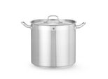 Casseruola Hendi Con Coperchio Profi Line 16 Litri Tutti I Tipi Di Piano Cottura