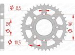 Pignone Posteriore Standard Afam In Acciaio 10201 - 428
