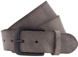 Vanzetti Pelle Cintura Denim Love 40Mm Full Leather Belt W95 Grey Grigio