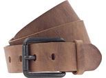Vanzetti Pelle Cintura Denim Love 40Mm Full Leather Belt W95 Baileys Marrone