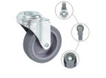 Vidaxl 8 Pezzi Ruote Girevoli Con Foro Per Bullone 75 Mm