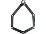 Kryptonite Keeper 585 Combo, Lucchetto Pieghevole (85 Cm) Nero