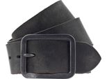 Vanzetti Pelle Cintura Leather Belt W95 Black Nero