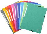 Cartella Angolare In Cartone Manila 400G Nature Future, Per Formato Din A4 Colori Assortiti
