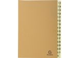 Organizzatore Exacompta 31 Scomparti 1-31 Din A4 Kraft Marrone