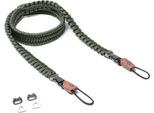 C-ROPE CRP-TRL-125-OLV C-ROPE Kameragurt Traveler Aus Paracord 125Cm Military Olive Retail