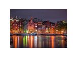 Puzzle In Legno Wooden City Night Amsterdam 2In1, 75 Pezzi Eco