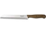Lamart LT2090 Coltello Da Pane, Acciaio Inox / Legno, Argento / Marrone, Lunghezza Lama - 19 Cm, Lunghezza Lama - 30,5 Cm