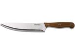 Lamart LT2089 Coltello Da Chef, Materiale Acciaio Inox / Legno, Argento / Marrone, Lunghezza Lama - 19 Cm, Lunghezza Lama - 30,5 Cm