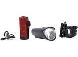 Fischer 50688 Fischer Set Di Illuminazione Led Per Bicicletta, 45 Lux