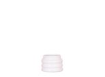 Kolibri Home | Vaso Decorativo In Ceramica Bubble In Bianco - Ø6 Cm Per Spazi Abitativi Eleganti