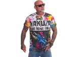 Maglietta Yakuza Herren Specialist Allover Regular, Bunt, 4XL