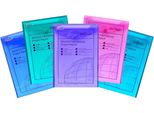 Busta Portadocumenti P A5 Formato Verticale Electra Colori Assortiti Confezione Da 40