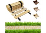 Passerella In Legno Da Giardino Be4Nature 30 X 100 Cm Marrone Chiaro - Sentiero Rotabile In Legno Di Larice, Antiscivolo, Flessibile, Ideale Per Il Giardino E La Terrazza
