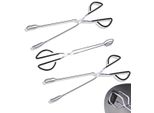 Set Di 3 Pinze Lunghe Per Barbecue - Pinze Per Barbecue [Lunghezza 37 Cm] - Pinze Da Cucina Universali Pinze Per Barbecue Multiuso Pinze Per Carne Robuste Pinze Per Salsicce Resistenti Al Calore Pinze Da Portata Antiscivolo Pinze Per Gourmet Pinze Per Pasticceria