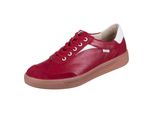 Finn Comfort Interlagos Scarpa Stringata, Donna, Sneaker, Rosso/Bianco, Pelle, - Marca Finn Comfort, Rosso, Pelle (Velour/Nube/Clio)