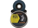 Disco Abrasivo Rhodius Lsz F2 Box 115X22,23Mm Grana 40 Acciaio Inox Alphaline - 208530