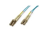 Cavo In Fibra Ottica Value 50/125µM OM3, Lc/Lc, Turchese, 15 M