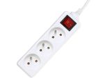Premiumcord Cavo Di Prolunga 230V 7M 3 Prese+Interruttore